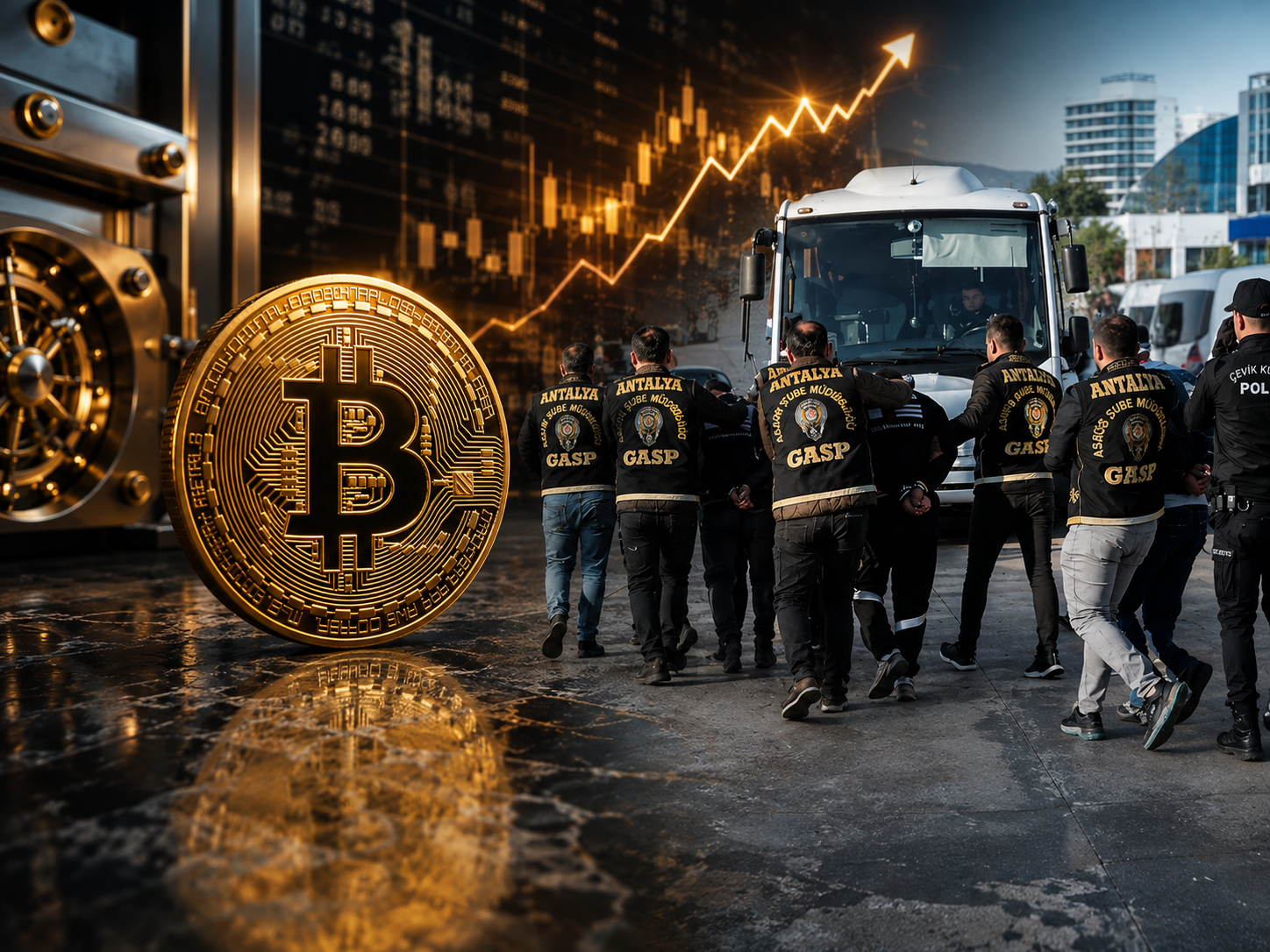 4 milyon dolarlık kripto para için baskın gerçekleştirildi