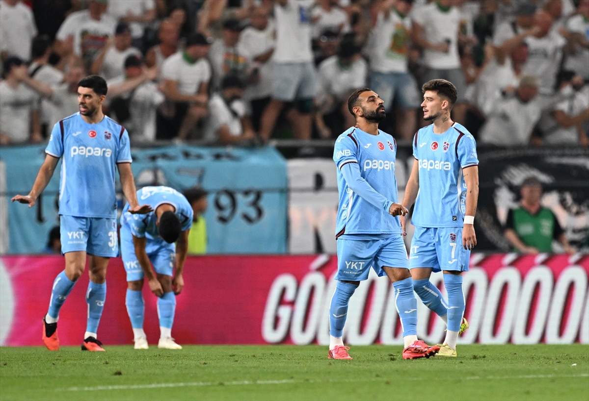 Trabzonspor Avrupa Ligi’ne veda etti: Yoluna Konferans Ligi’nde devam edecek