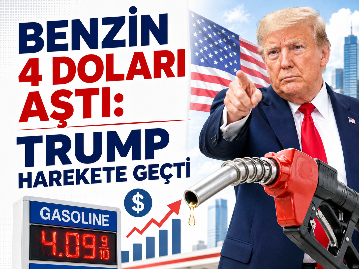 Benzin 4 doları aştı: Trump harekete geçti