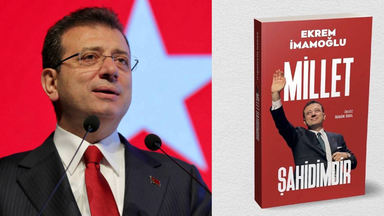 İmamoğlu’ndan “Millet Şahidimdir” tepkisi: "Kitabımı yasaklattılar"