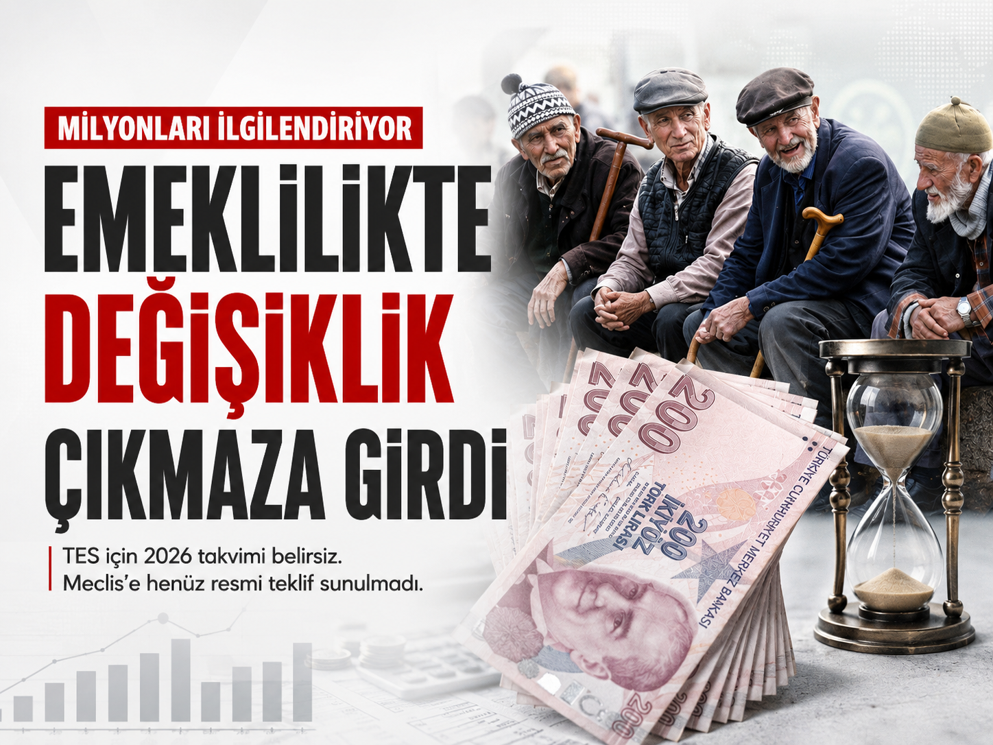 Emeklilikte milyonları ilgilendiren değişiklik çıkmaza girdi