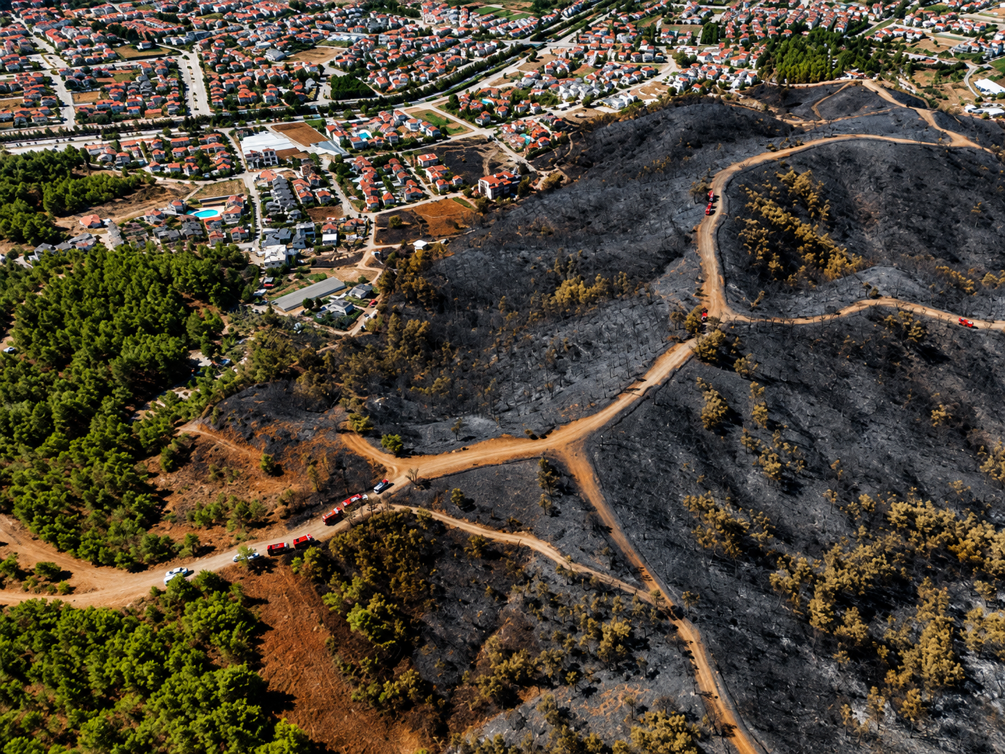 Yangın Muğla'dan Antalya'ya sıçradı: Saklıkent kapatıldı