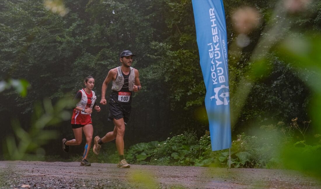 Kocaeli Ultra Trail Yarışları'nda yüzlerce sporcu mücadele etti