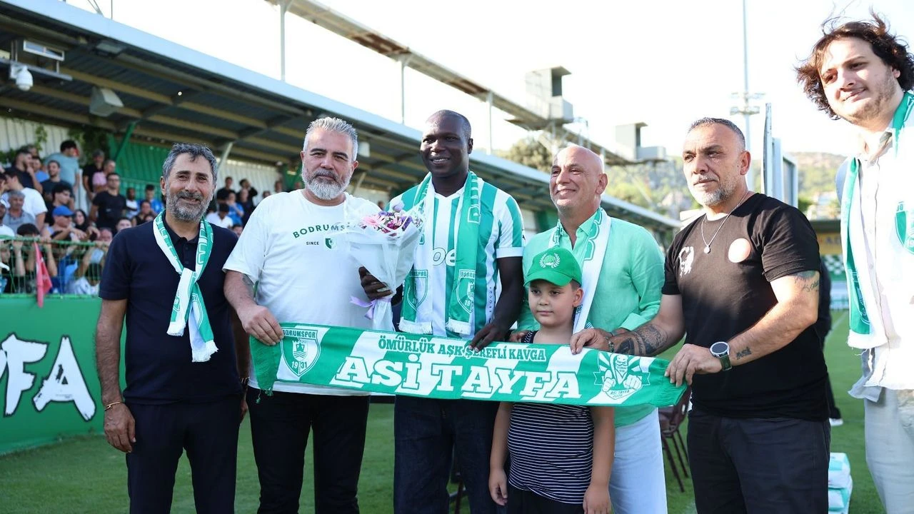 Bodrum FK, Aboubakar ile yeni bir sayfa açıyor