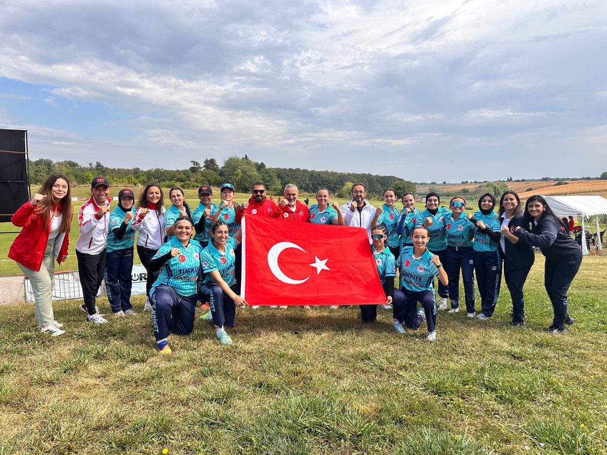 Kadın Kriket Milli Takımı Avrupa Kıta Kupası'nda şampiyon