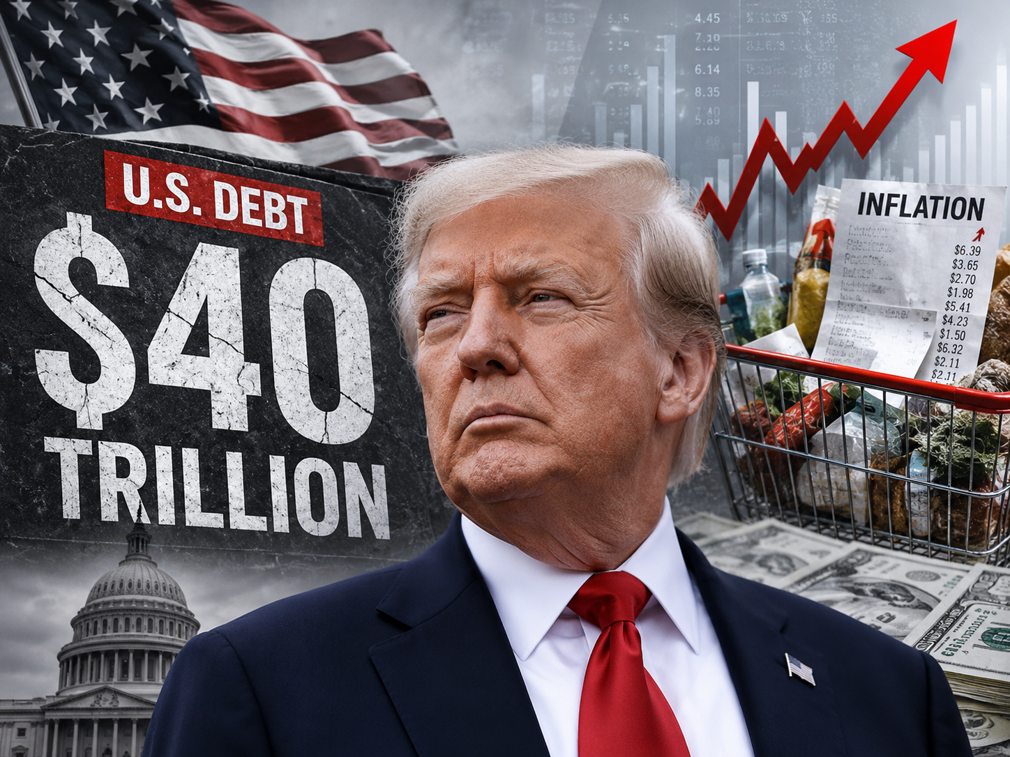 Ara seçimler yaklaşırken 40 trilyon dolarlık borç ve enflasyon Trump’ı zorluyor
