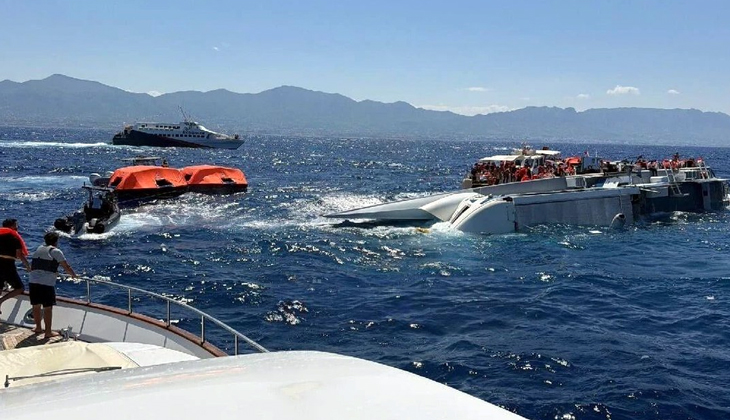 Girne'deki feribot faciasında kaptan adliyeye sevk edildi