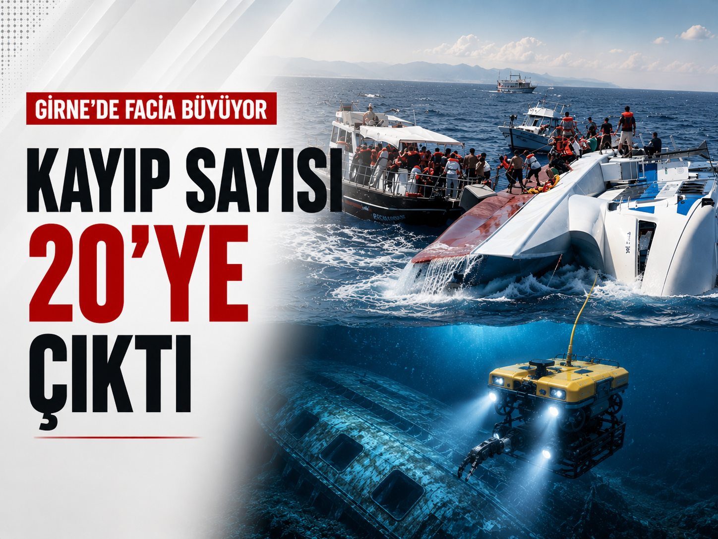 Girne’de facia büyüyor: Kayıp sayısı 20’ye çıktı