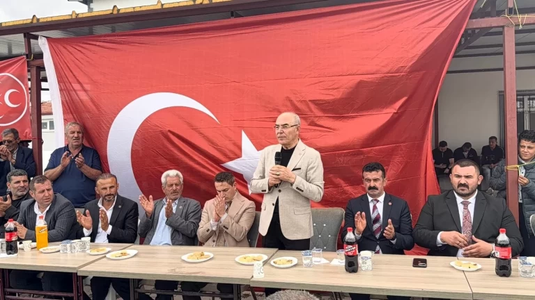 MHP'li Karakaya Haymana’dan seslendi: Vatan bir, bayrak bir, devlet bir