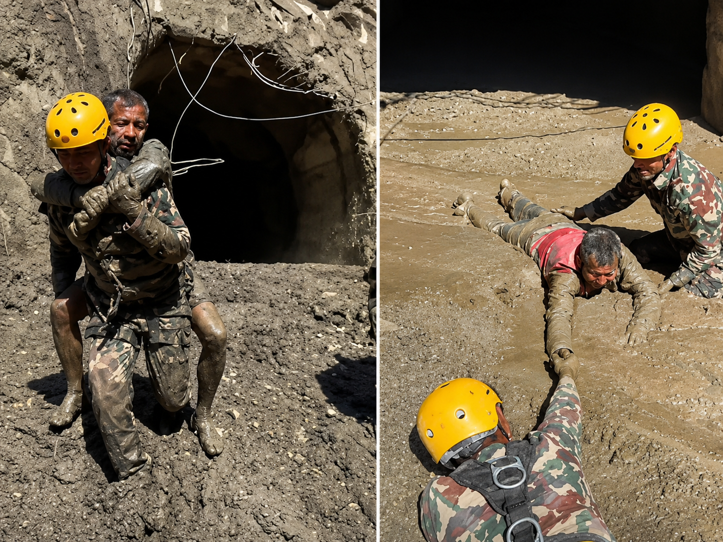 Zamana karşı yarış! Nepal’de 933 işçi için tüneller açılıyor