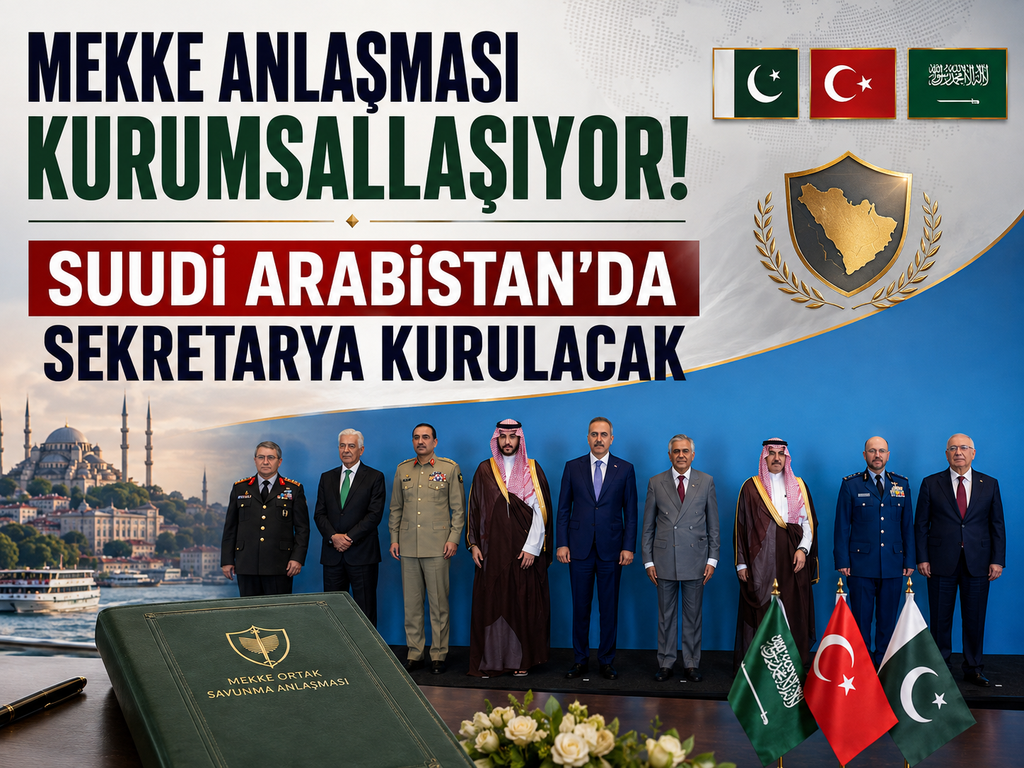 Mekke Anlaşması kurumsallaşıyor! Suudi Arabistan’da Sekretarya kurulacak