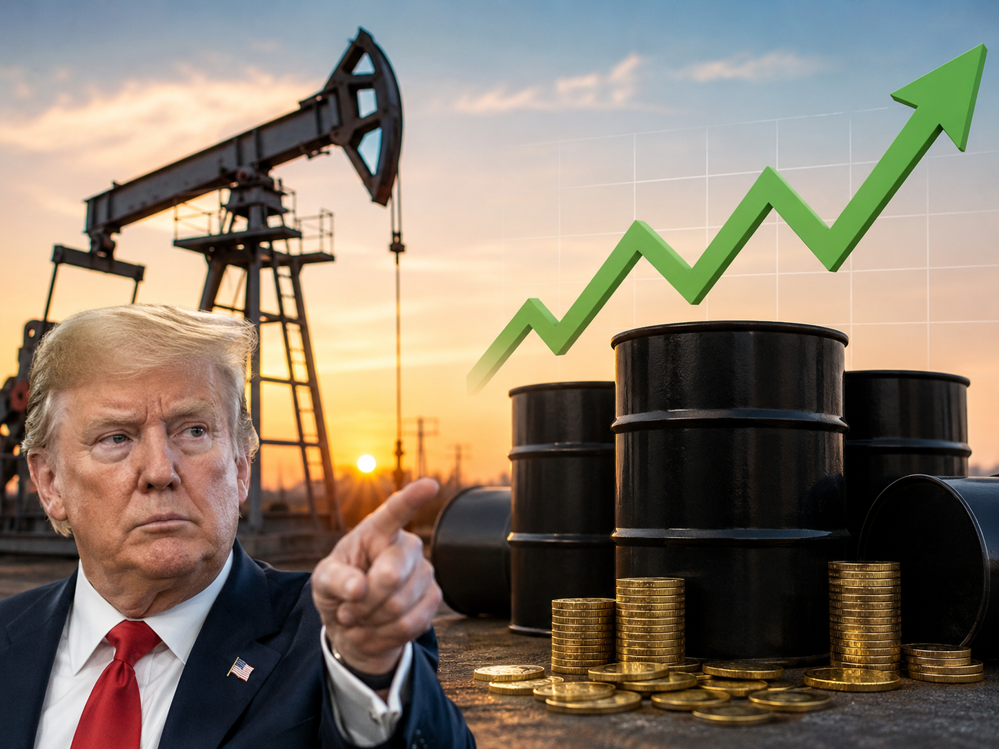 Trump'tan İran'a saldırı açıklaması! Brent petrol anında yükselişe geçti