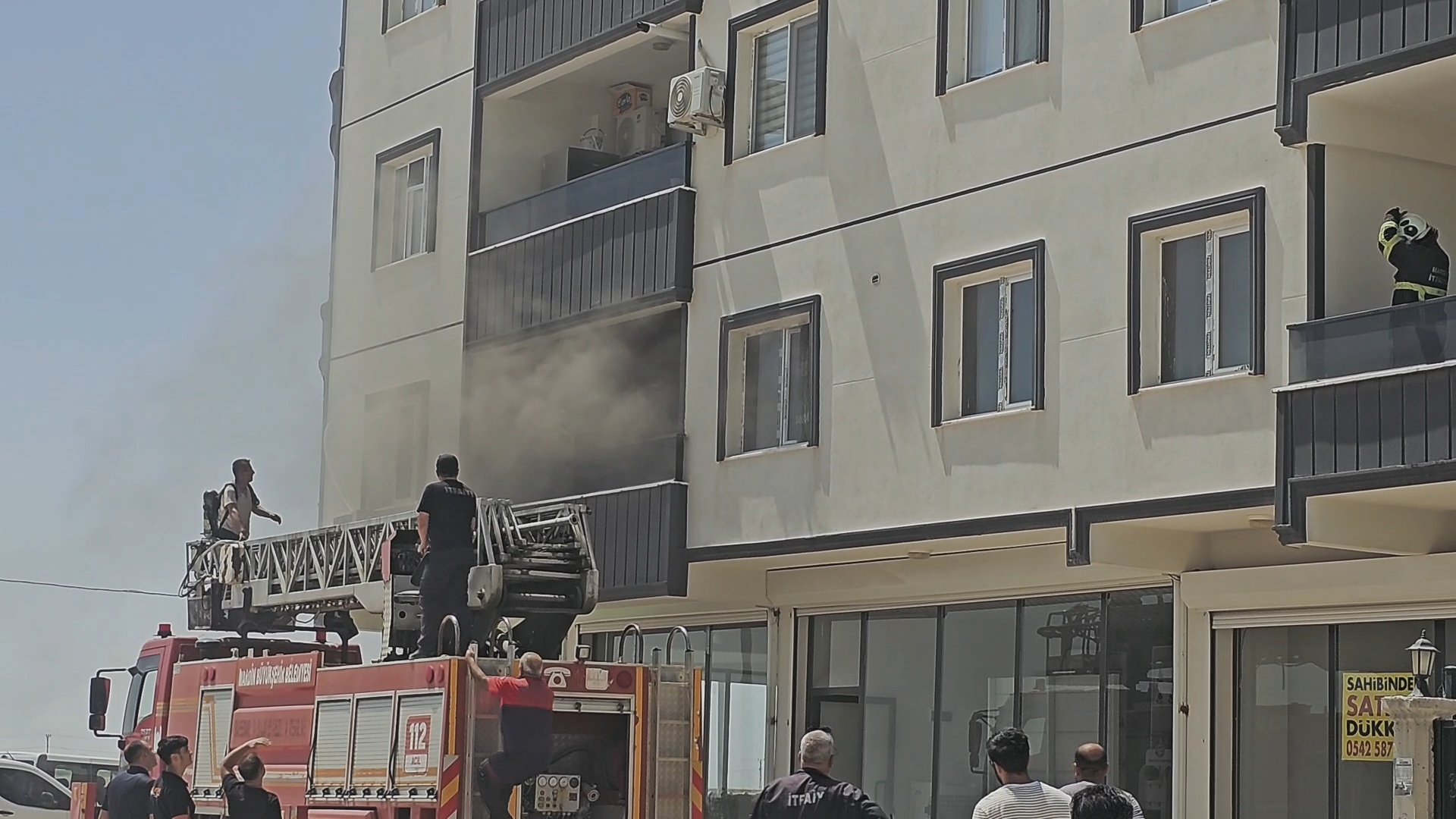 Mardin'de dairede çıkan yangında 3 kişi etkilendi