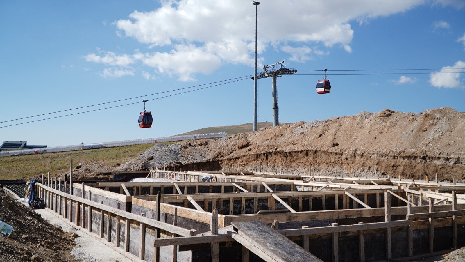 Erciyes'teki dağ kızağı projesi alanında devrim yaratacak