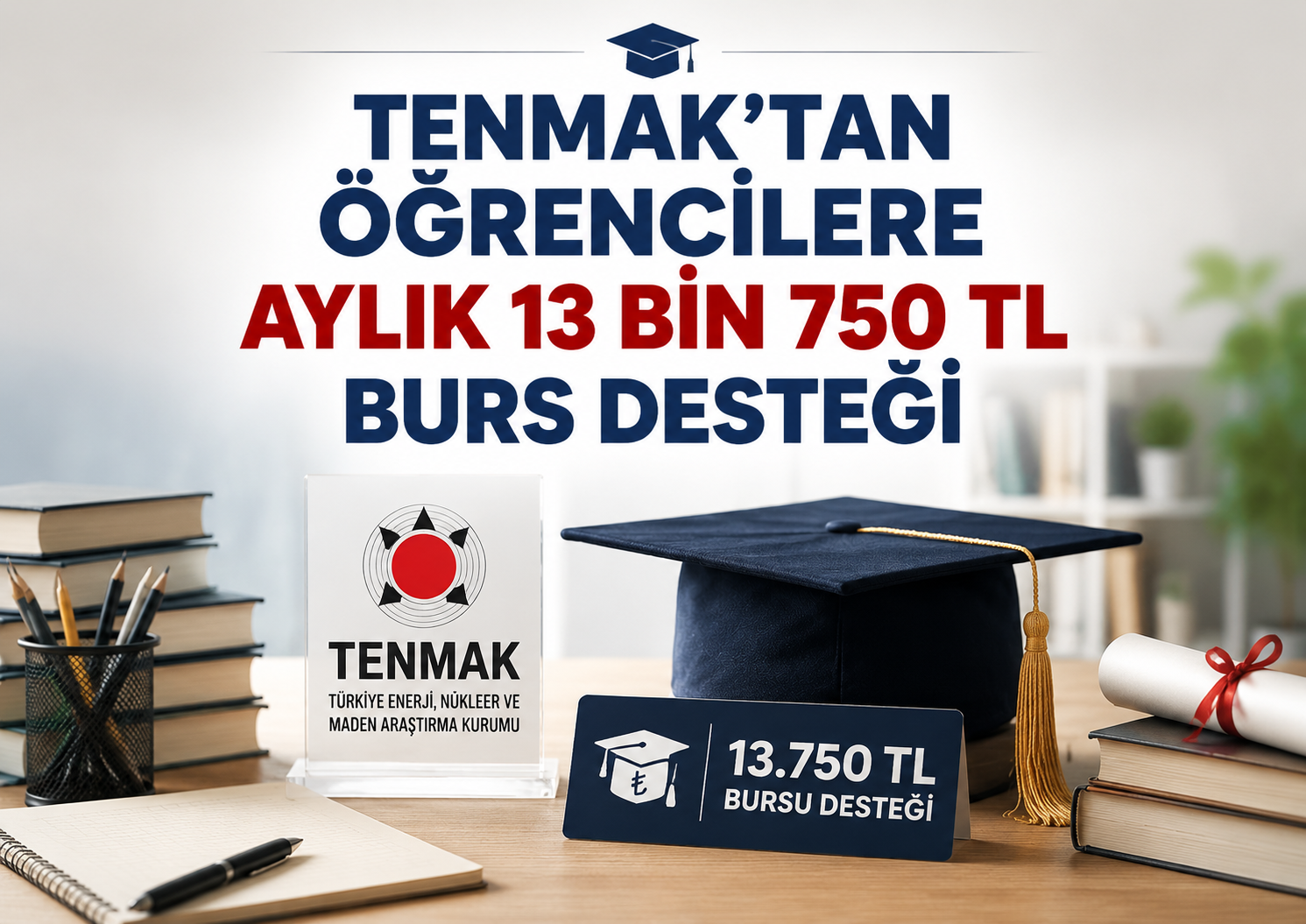 TENMAK'tan öğrencilere aylık 13 bin 750 TL burs desteği