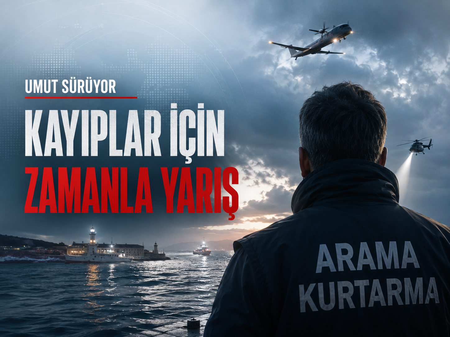 Girne faciasında acı bekleyiş: Kayıp 18 kişi için arama sürüyor