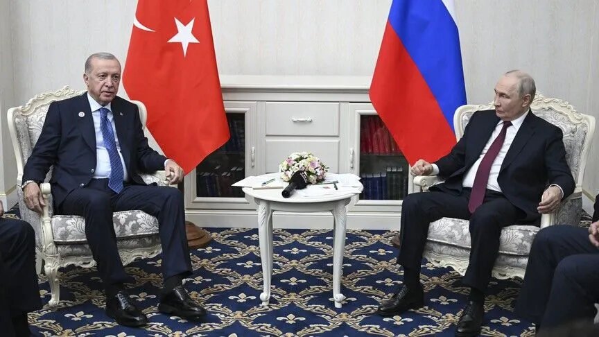 Erdoğan ve Putin Karadeniz'i görüştü
