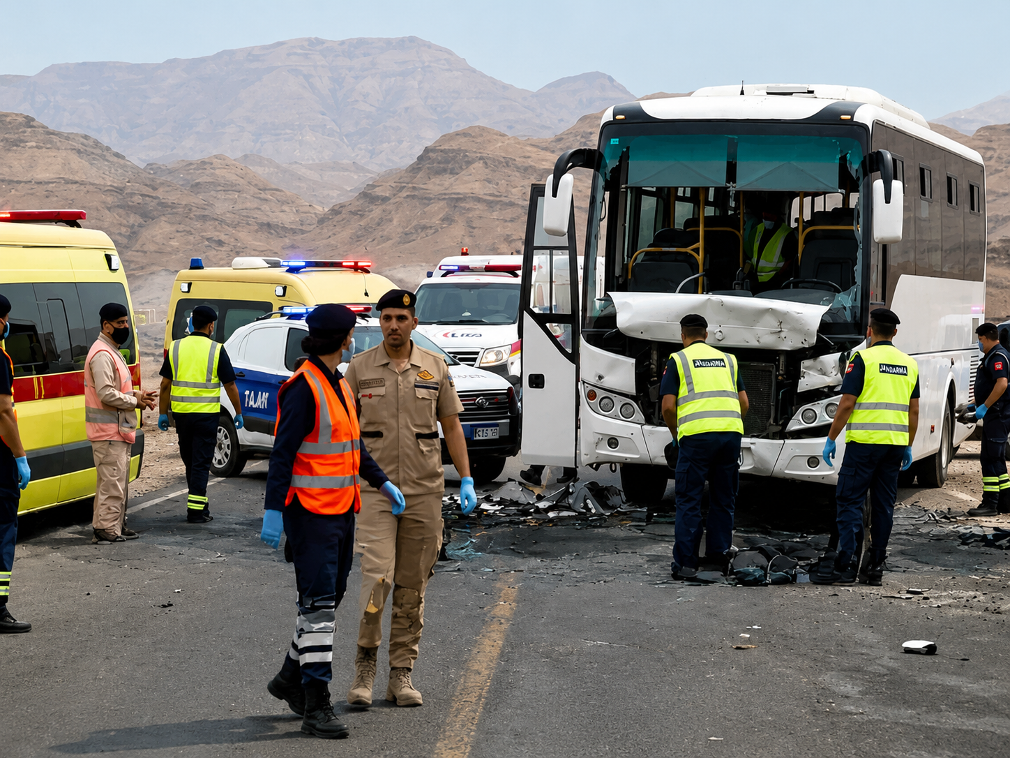 Mısır’da feci kaza: 16 ölü, 28 yaralı