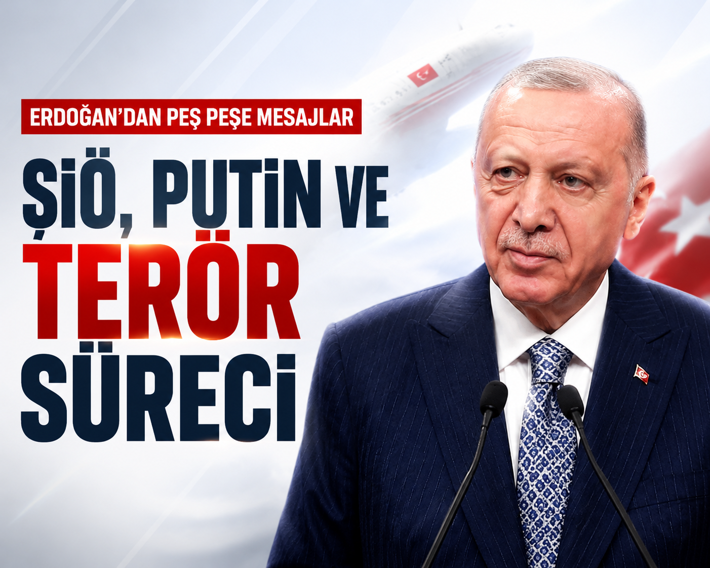 Erdoğan’dan peş peşe mesajlar: ŞİÖ, Putin ve terör süreci