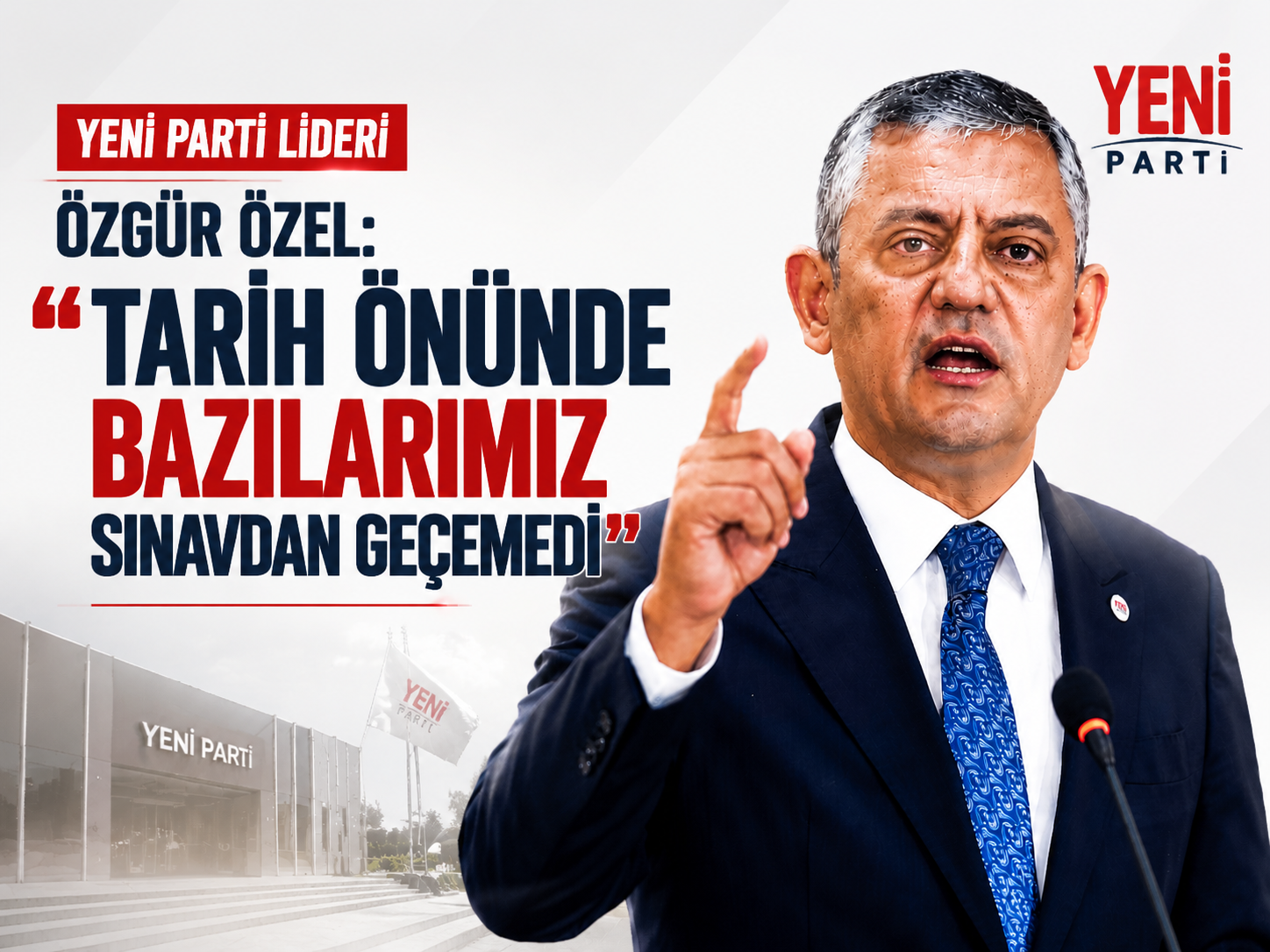 Özel: Tarih önünde bazılarımız sınavdan geçemedi