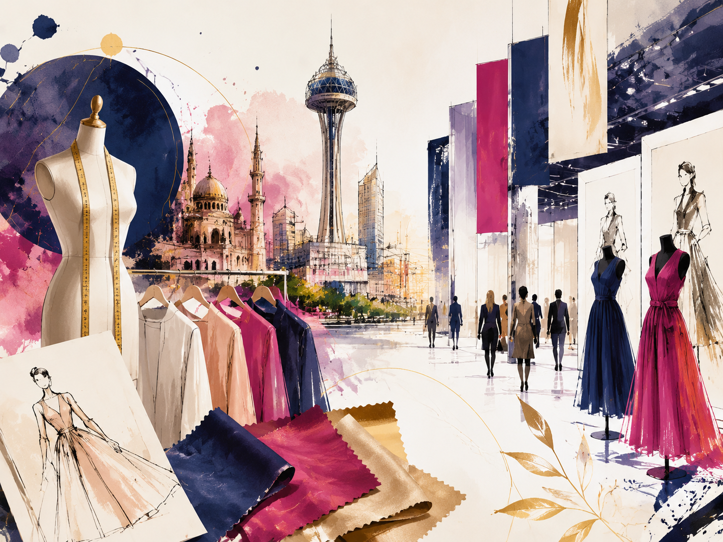 Ankara uluslararası hazır giyim ve moda fuarı başladı