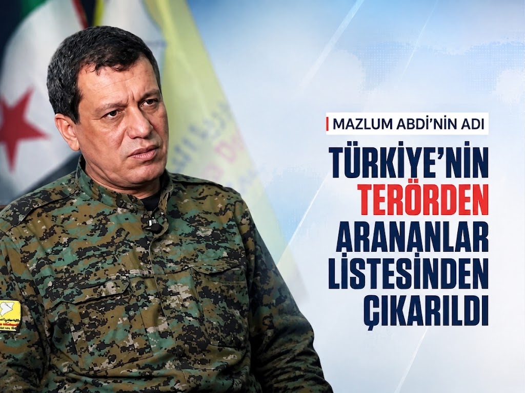 Mazlum Abdi’nin adı Türkiye’nin terörden arananlar listesinden çıkarıldı