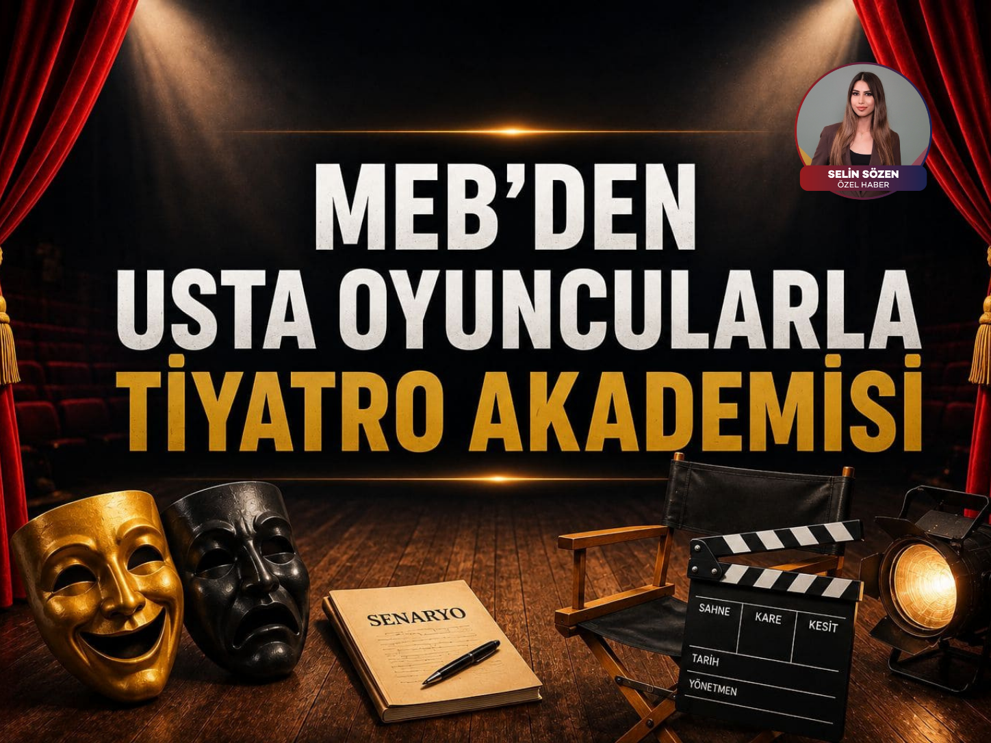 MEB'den usta oyuncularla tiyatro akademisi