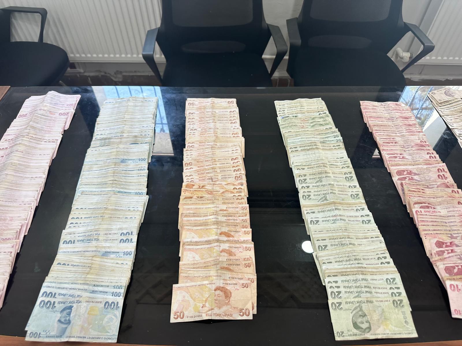 Dilencinin üzerinden çıkan 60 bin lira şaşırttı