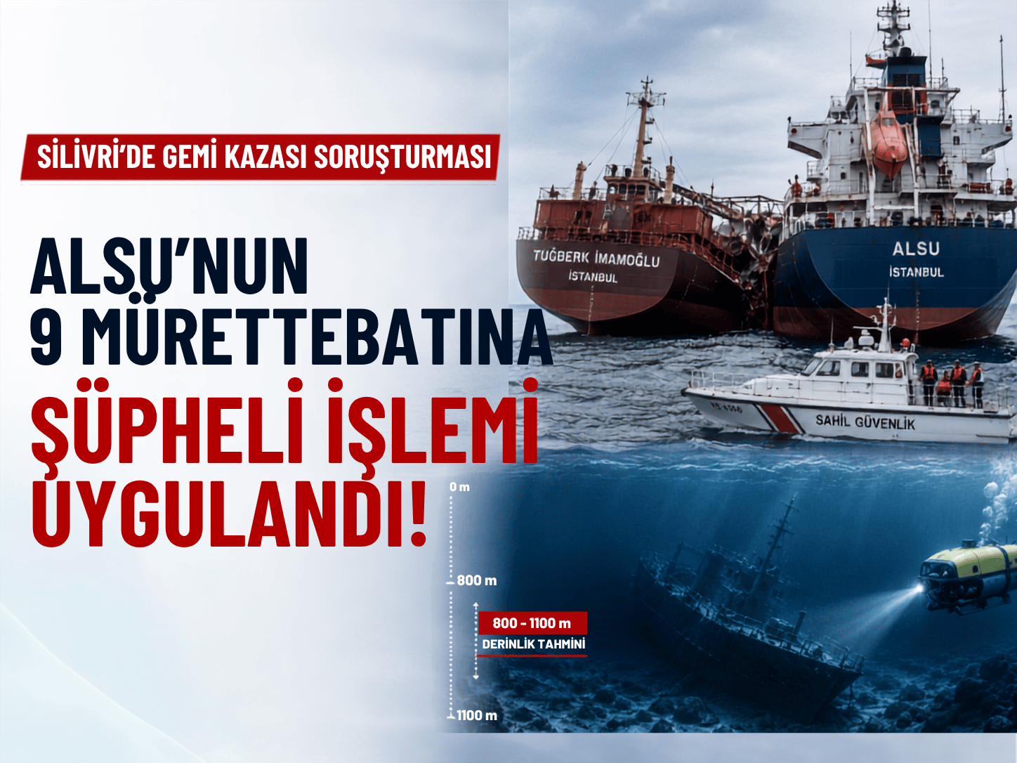 Marmara’daki facianın tarafı ALSU’da 9 kişi şüpheli