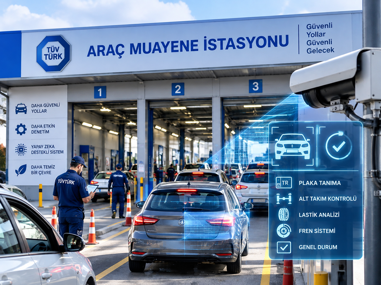 Araç muayenesinde yeni dönem: Yapay zeka devrede