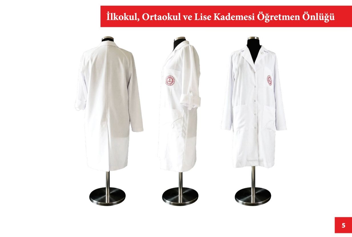Öğretmen önlüğü standartları resmi olarak yayımlandı