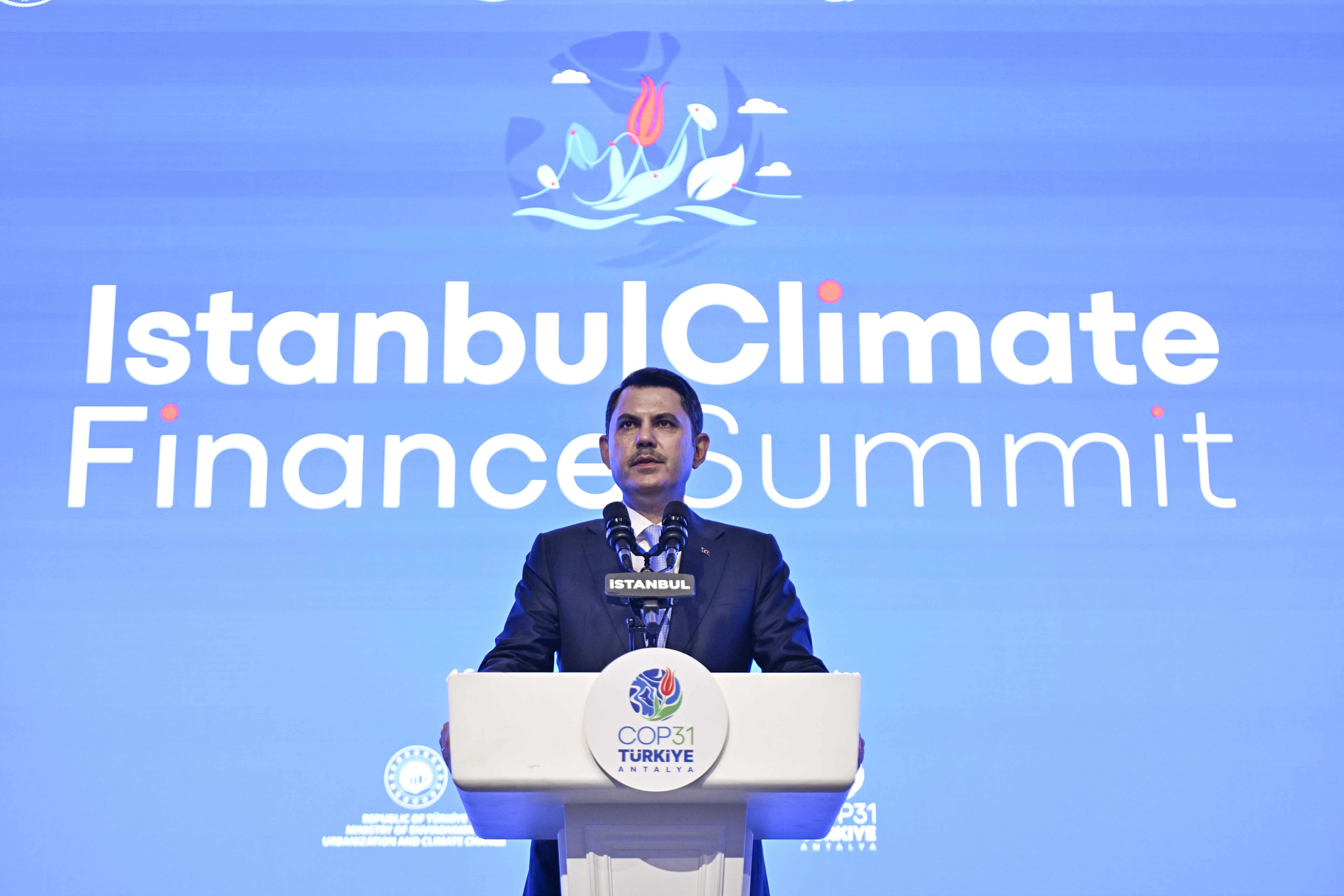 Bakan Kurum’dan dünya liderlerine iklim finansmanı çağrısı