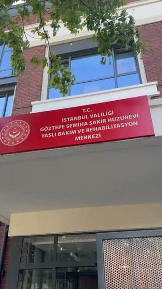 İstanbul'da Göztepe Semiha Şakir Huzurevi ve Rehabilitasyon Merkezi açıldı