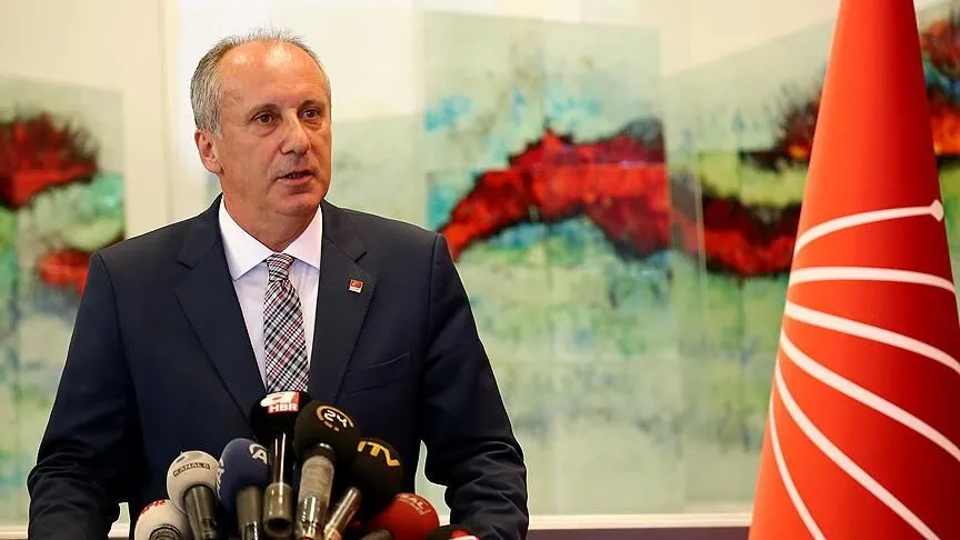 Muharrem İnce'den CHP ve YENİ Parti'ye 'savaş baltalarını gömün' çağrısı
