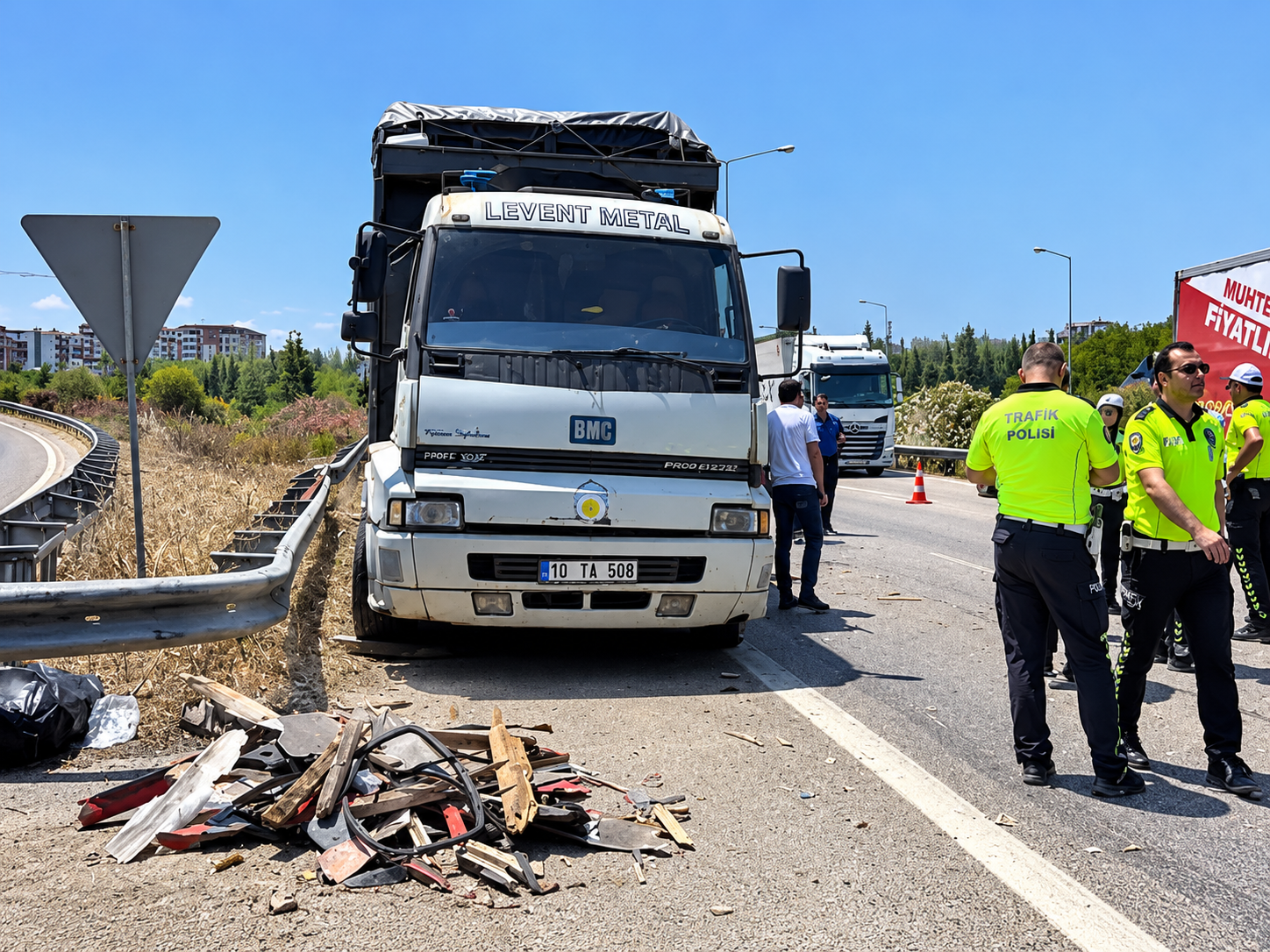 Bursa’da kamyon kazası: 1 kişi hayatını kaybetti