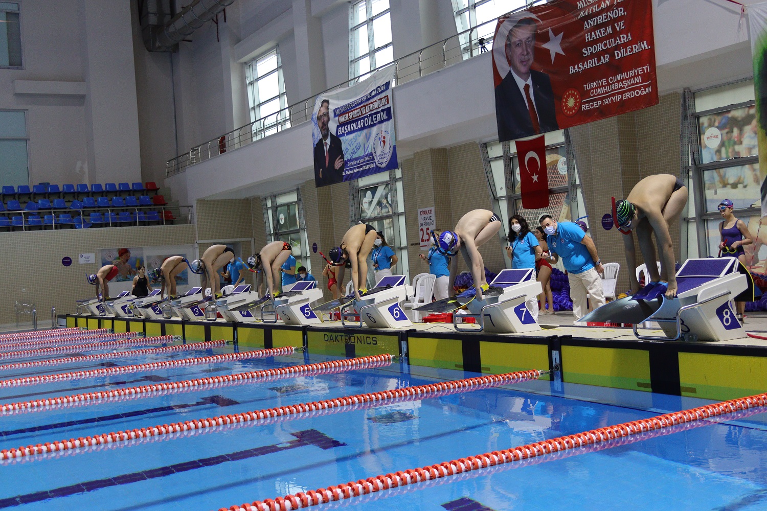 Paletli yüzmede Türkiye şampiyonları belli oldu