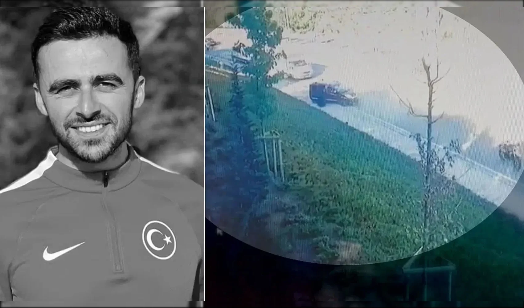 TFF görevlisi Ebubekir Uçar’ın hayatını kaybettiği kaza kameraya yansıdı