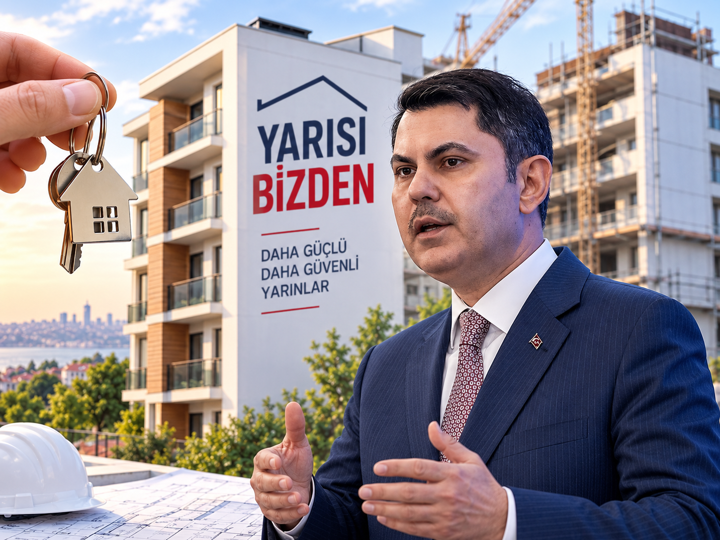 Bakan Kurum Yarısı Bizden'in yeni süresini açıkladı