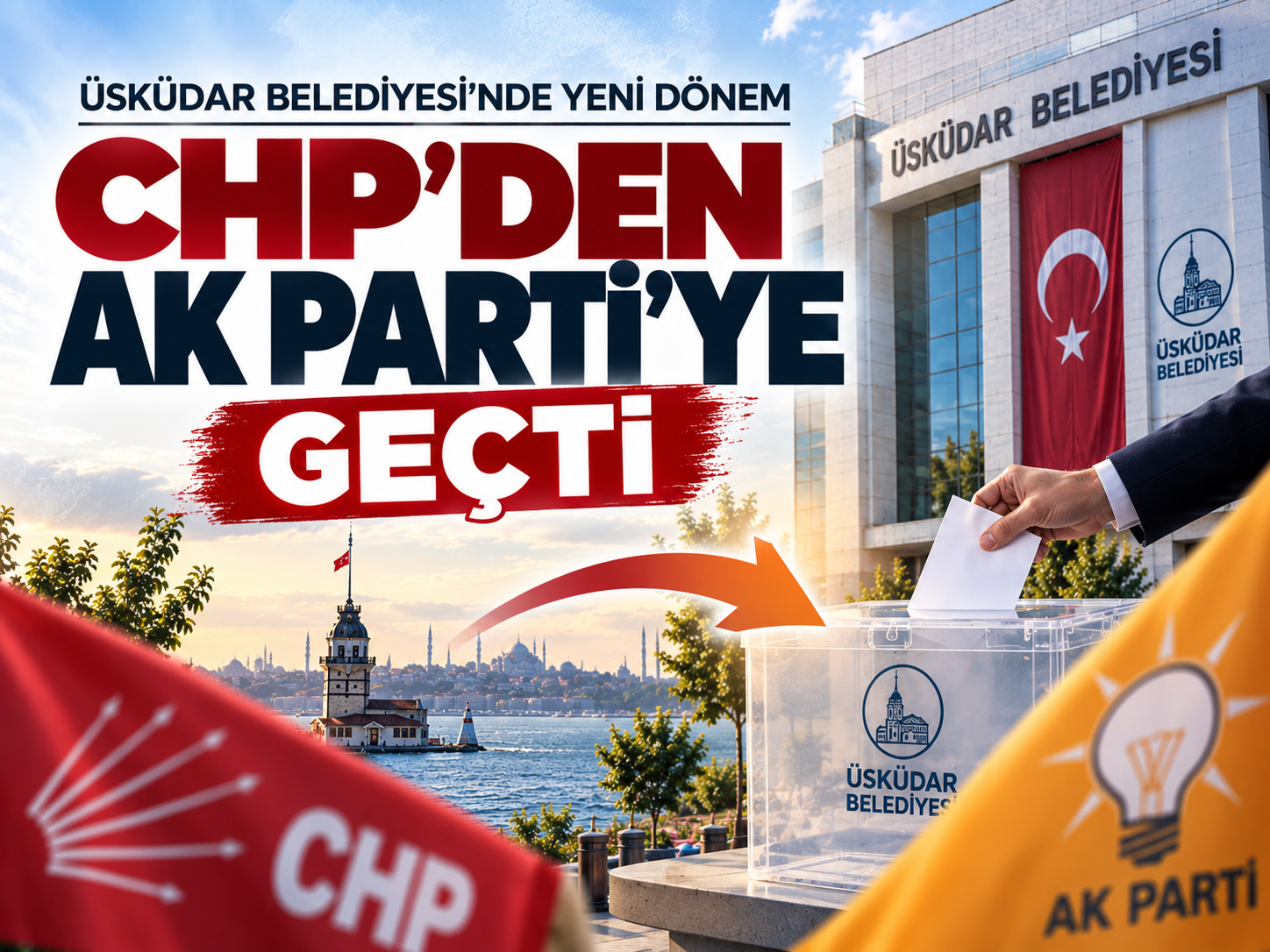 Üsküdar’da başkanvekili seçiminde AK Parti kazandı