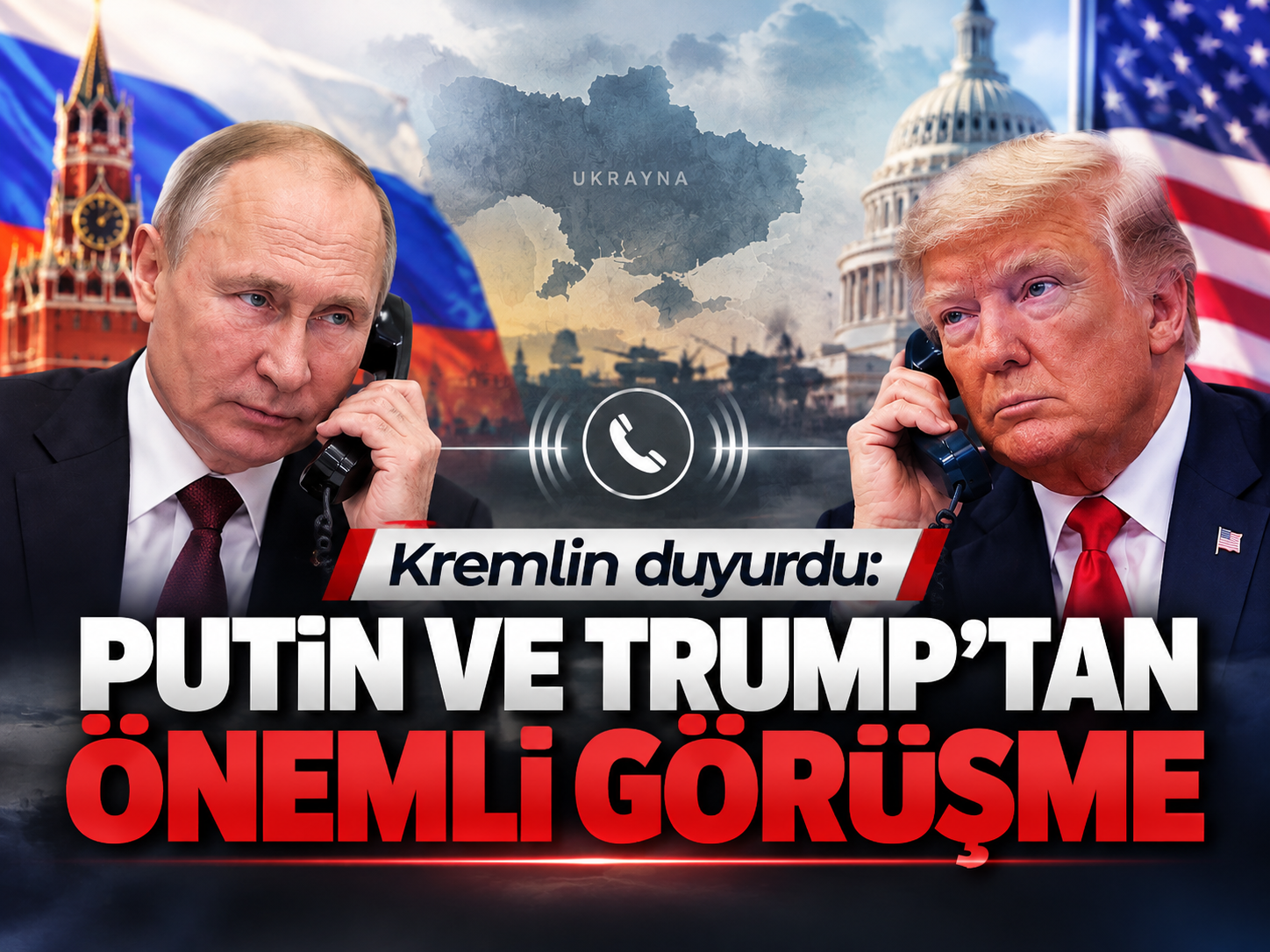 Kremlin duyurdu: Putin ve Trump’tan önemli görüşme