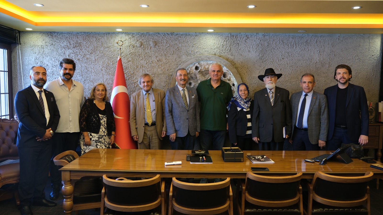 Anadolu Birliği Partisi’nden İmaj Medya Grubu’na ziyaret