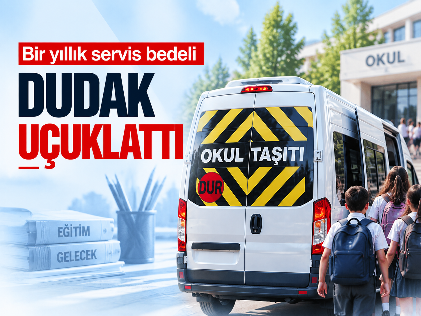 Bir yıllık servis bedeli dudak uçuklattı