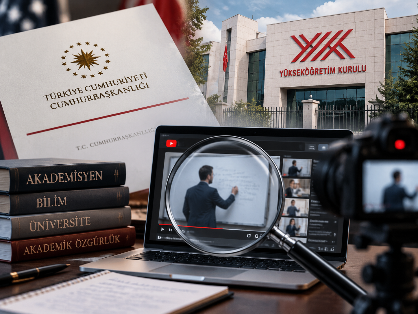 Cumhurbaşkanlığı yazısı YÖK’e ulaştı: Akademisyenlerin YouTube yayınları mercek altında