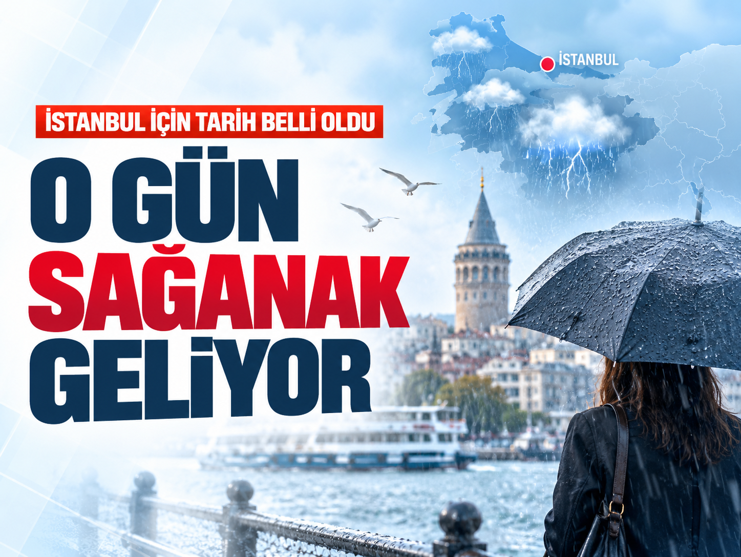 Güneşe aldanmayın! İstanbul için sağanak tarihi belli oldu