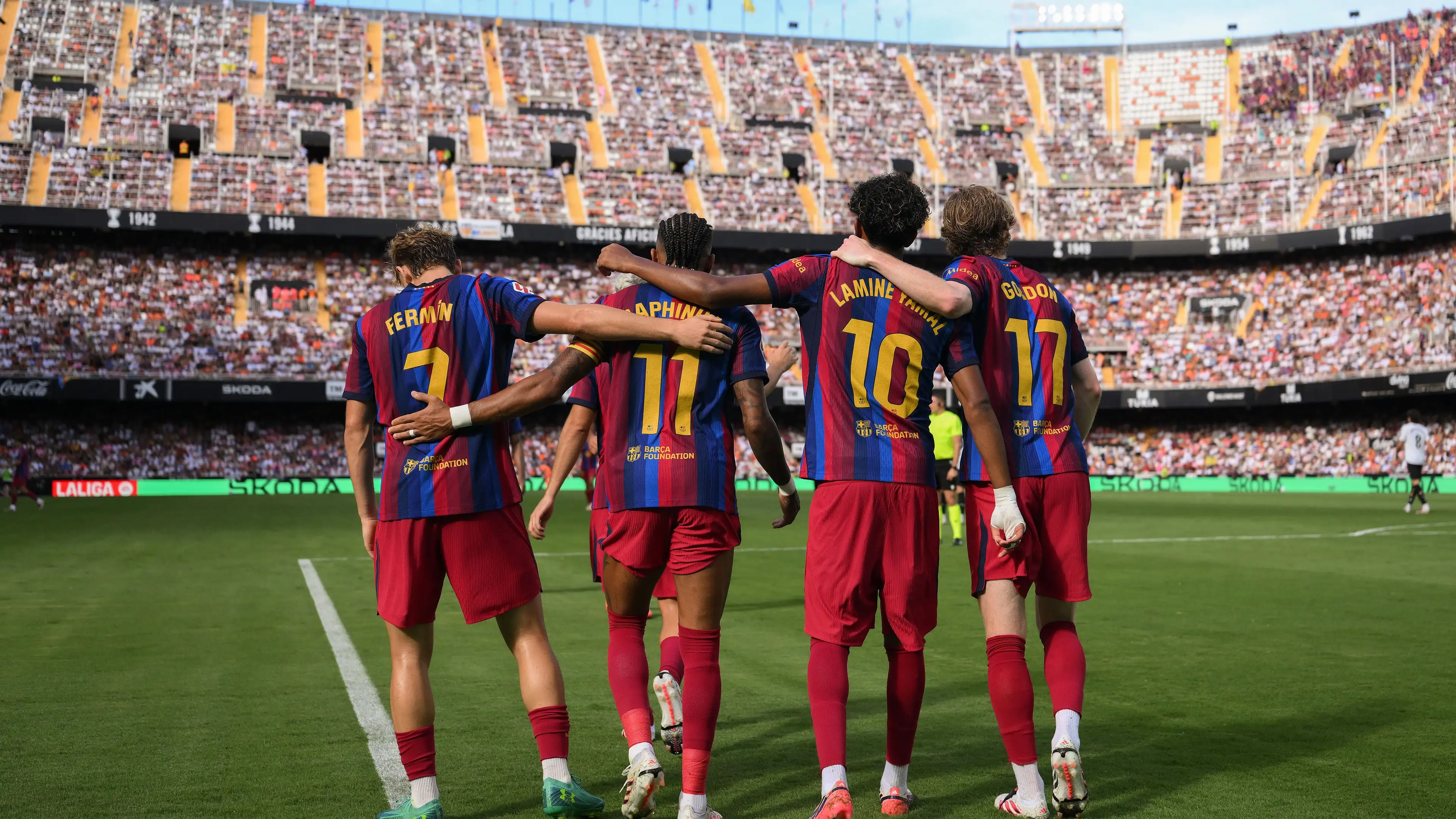 Barcelona'dan Feyenoord'a gol yağmuru!