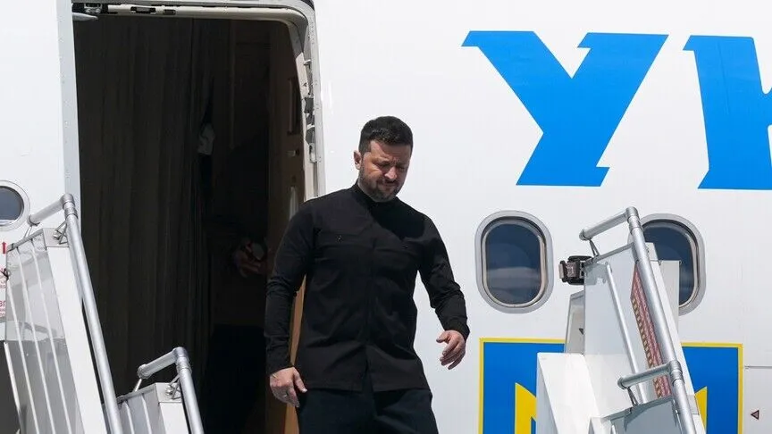 Zelenskiy’i taşıyan uçak İHA tehlikesi atlattı