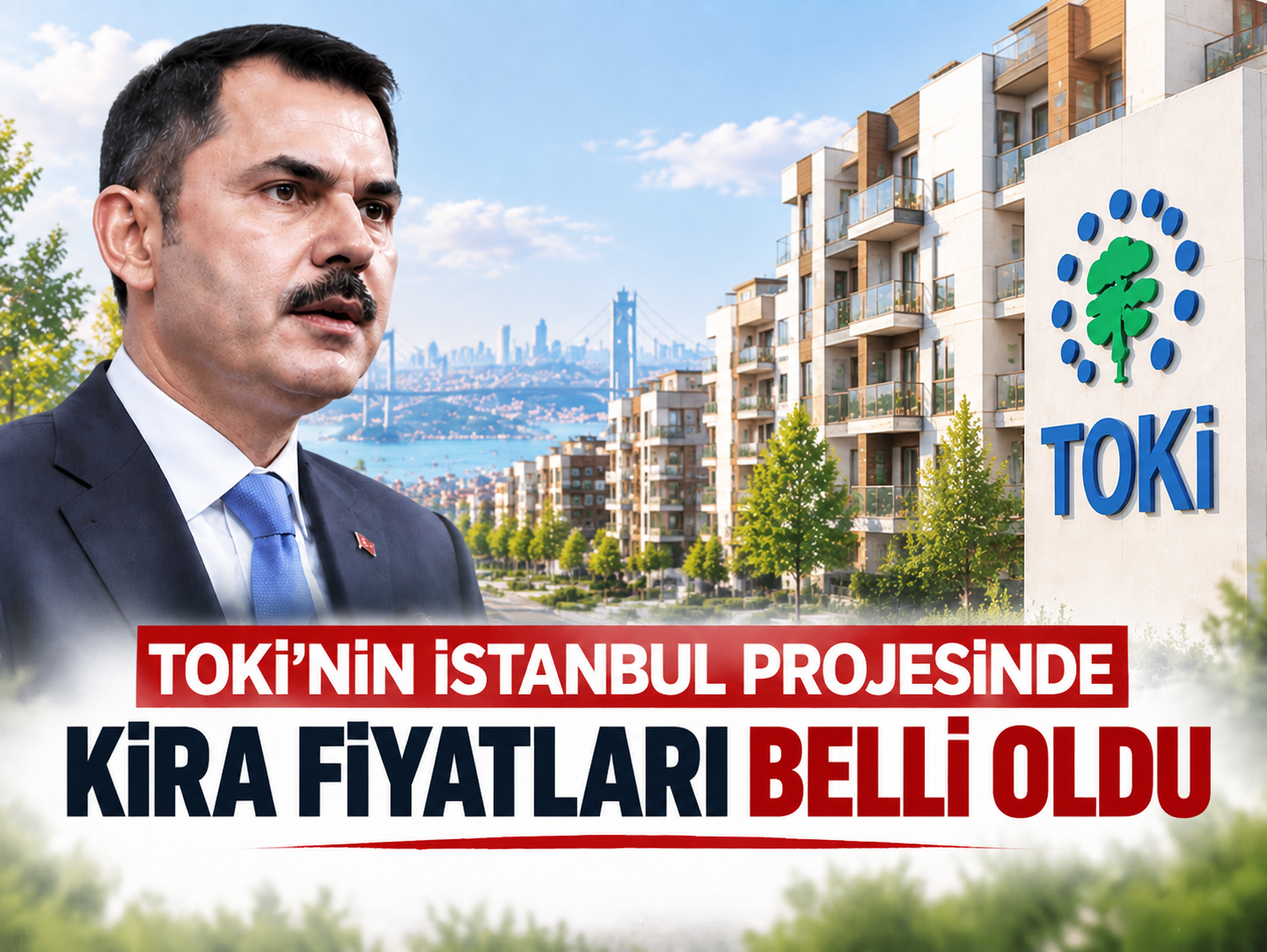 TOKİ’nin İstanbul projesinde kira fiyatları belli oldu