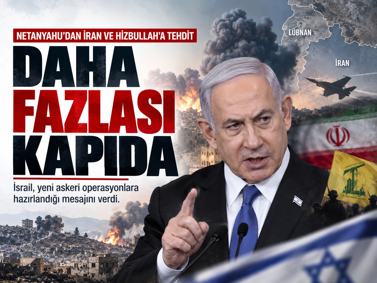 Netanyahu'dan İran ve Hizbullah'a tehdit: Daha fazlası kapıda
