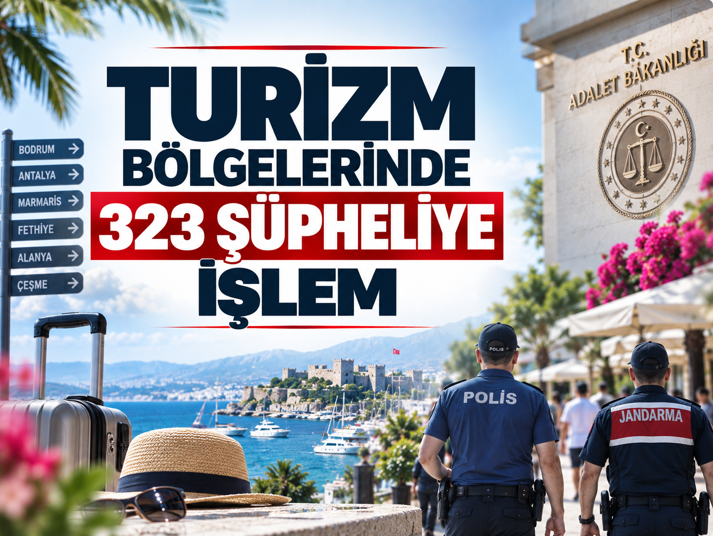 Gürlek açıkladı: Turizm bölgelerinde 323 şüpheliye işlem
