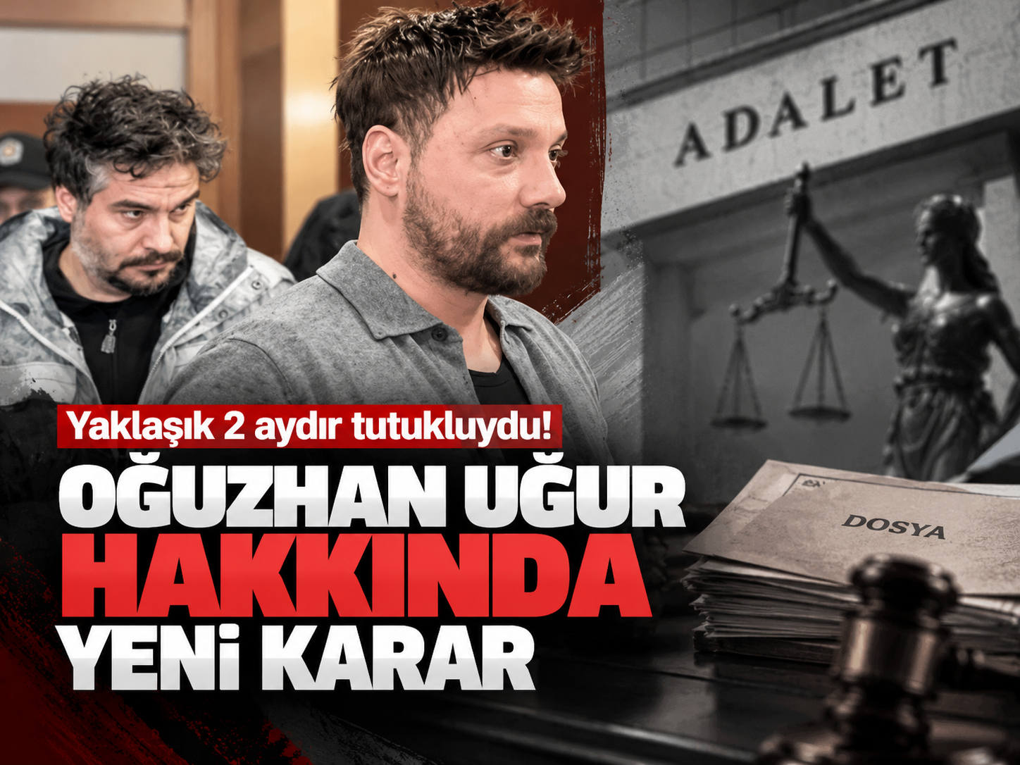 Yaklaşık 2 aydır tutukluydu! Oğuzhan Uğur hakkında yeni karar